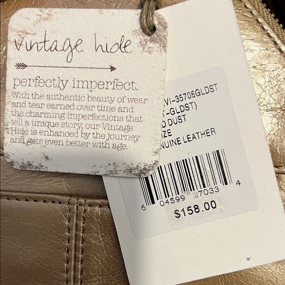 HOBO Metallic Gold Fringe Clutch - Picture 4 of 6